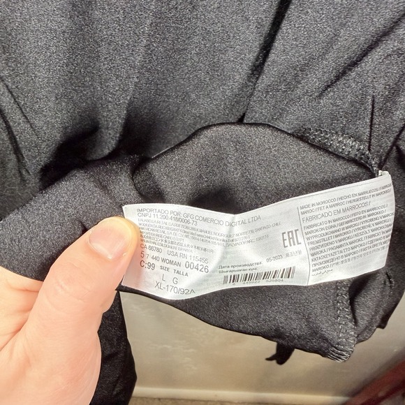 NWT Simon Miller x Mango Mini Dress SZ 8 Fairy Core Goth Whimsical Dark Feminine - Picture 5 of 9